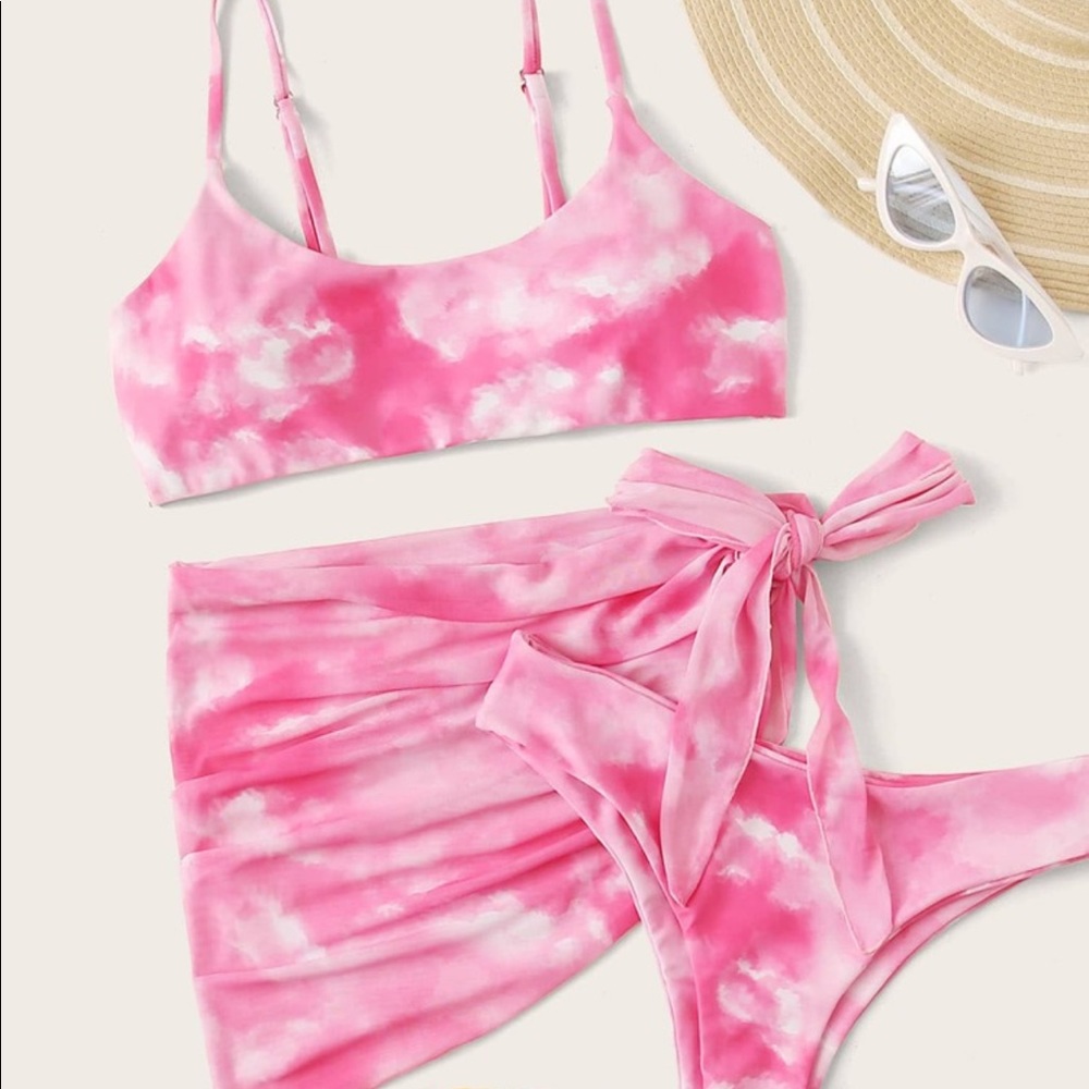 Tie dye bikini set